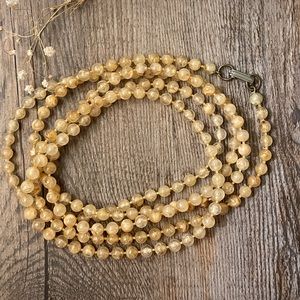 ✨ Vintage or Antique Beads on String Necklace ✨
